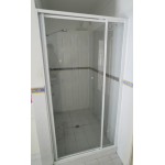 Australia Custom Made Framed Wall to Wall Shower Screen (1200-1300)W*1900H
